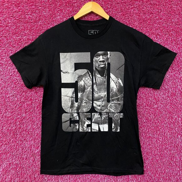 50 Cent Get Rich or Die Tryin' Graphic Design T-Shirt Medium - Picture 1 of 5